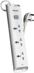 Philips CHP2432W 10 Amps 3 Sockets Surge Protector