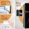 Haier HRF-3782PLKG-P 328 L 2 Star Double Door Refrigerator
