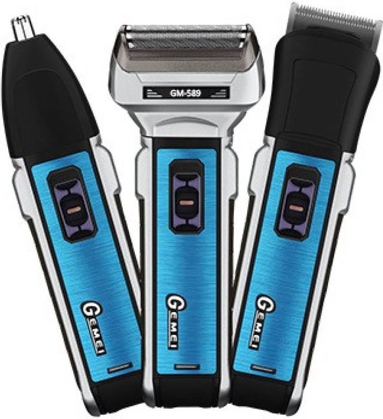 Gemei 589 3 in 1 Cordless Trimmer Price in India 2024, Full Specs ...