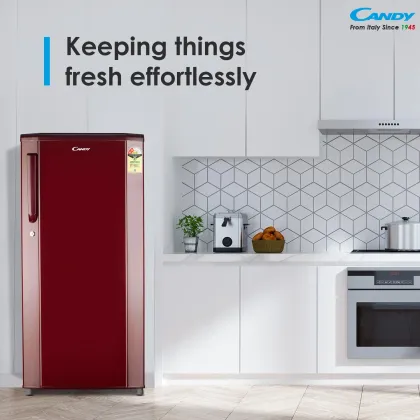 Candy CSD1852RM 175 L 2 Star Single Door Refrigerator