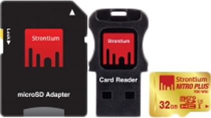 Strontium SRP32GTFU1C 32 GB Nitro Plus Memory Card