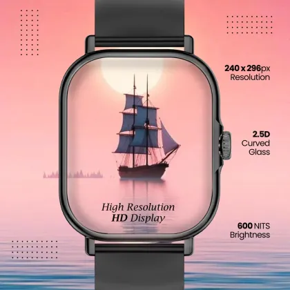 pTron Reflect Callz Smartwatch (2.01 Inch)