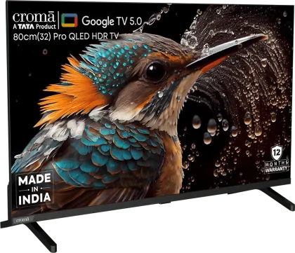 Croma CREL032HGQ024650 32 inch HD Ready Smart QLED TV