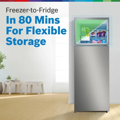 Bosch CTC27S22VI 243 L 2 Star Double Door Refrigerator