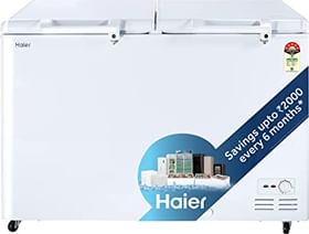 Haier HFC-400DM5 5 Star Double Door Freezer