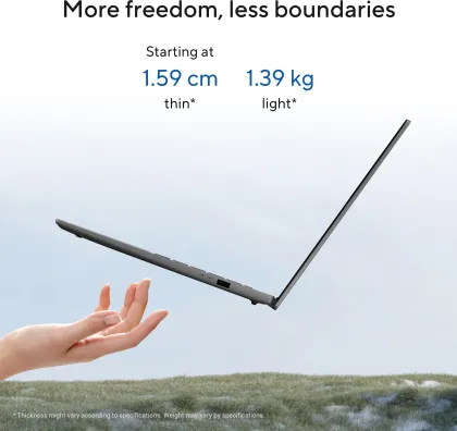 Asus Vivobook 14 2025 S3407CA-LY057WS Laptop (Intel Core Ultra 5 225H/ 16GB/ 512GB SSD/ Win11)