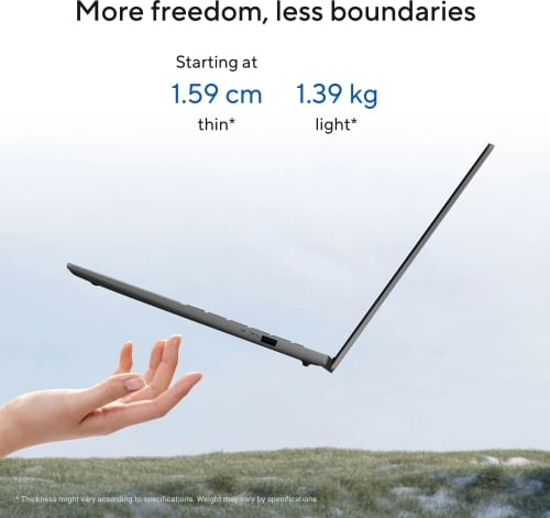 Asus Vivobook 14 2025 S3407CA-LY057WS Laptop (Intel Core Ultra 5 225H/ 16GB/ 512GB SSD/ Win11)
