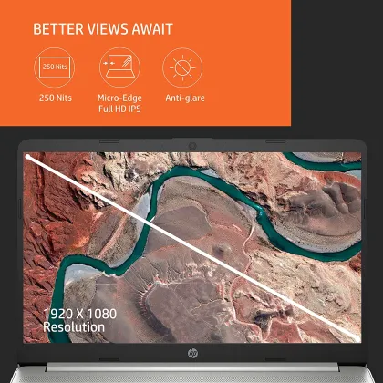 HP 15s-eq2213AU Laptop (AMD Ryzen 3 5300U/ 8GB/ 512GB SSD/ Win11 Home)