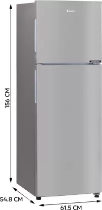 Candy CDD2582MS 258L 2 Star Double Door Refrigerator