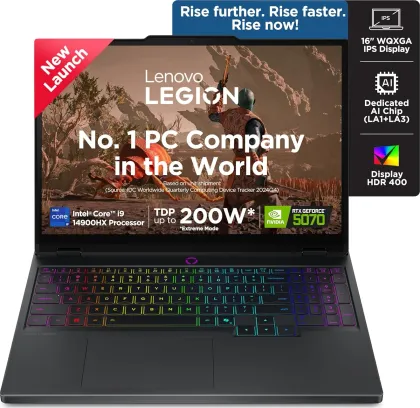Lenovo Legion Pro 5 2025 83NN003CIN Gaming Laptop (14th Gen Core i9/ 32GB/ 1TB SSD/ Win11 Home/ 8GB RTX5070 Graph)