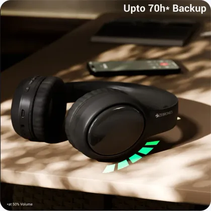 Zebronics Zeb-Paradise Plus Wireless Headphones