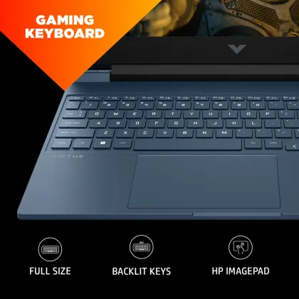 HP Victus 15-fb1016AX  Gaming Laptop (AMD Ryzen 5 7535HS/ 8GB/ 512GB SSD/ Win11/ 4GB Graph)