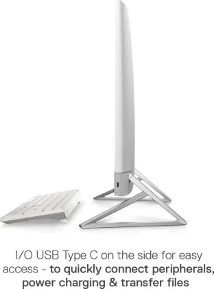 Dell AIO Inspiron 5410 D262194WIN8 (12th Gen Core i7/ 16 GB RAM/ 1 TB HDD/ 512 GB SSD/ Win 11) - image 4