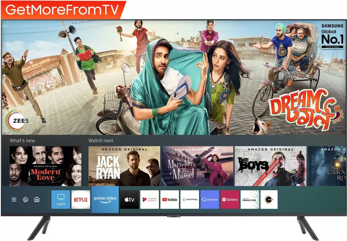 Led 1,366 X 768 Samsung 32T4410 Crystal 4K UHD Smart TV, Screen Size: 32  Inch at Rs 17990 in New Delhi