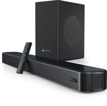 Portronics Spatial Arc 200W Bluetooth Soundbar with Wired Subwoofer - image 2