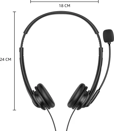 AmazonBasics AB-H04 Wired Headphones