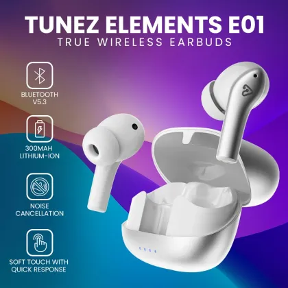 Tunez Elements E01 True Wireless Earbuds