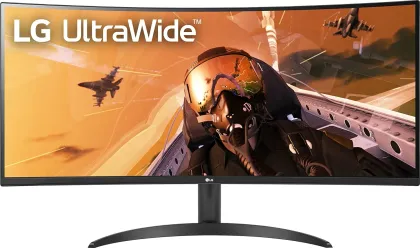 LG UltraWide 34WP60C-B 34 inch Quad HD Curved Monitor