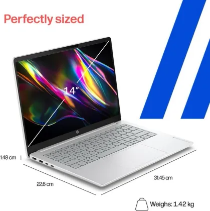 HP Omnibook 3 14-hz0056QU Laptop (Qualcomm Snapdragon X/ 8GB/ 512GB SSD/ Win11 Home)