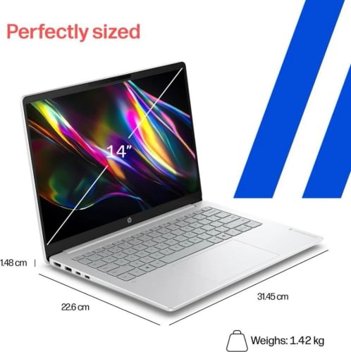 HP Omnibook 3 14-hz0056QU Laptop (Qualcomm Snapdragon X/ 8GB/ 512GB SSD/ Win11 Home)