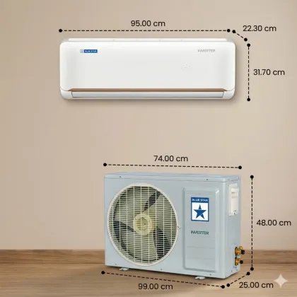 Blue Star IC318QNU 1.5 Ton 3 Star Inverter Split AC