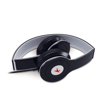 Genius HS-M450 On-Ear Headphones with Mic (Black)