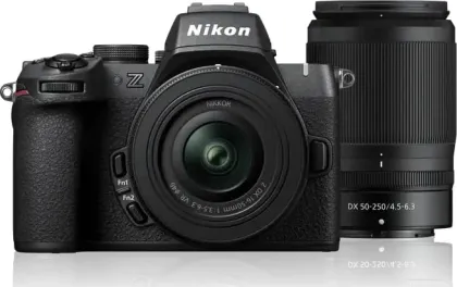 Nikon Z50II 21MP Mirrorless Camera with NIKKOR Z DX 16-50mm VR Lens & Z DX 50-250mm Lens