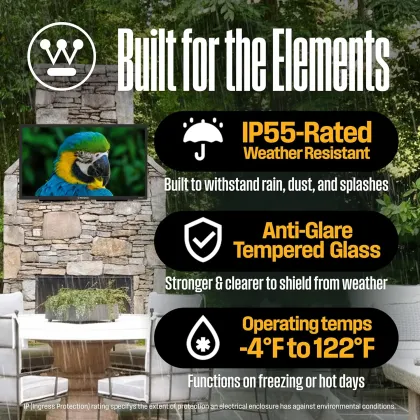 Westinghouse PS Series 55 inch Ultra HD 4K Smart Outdoor TV