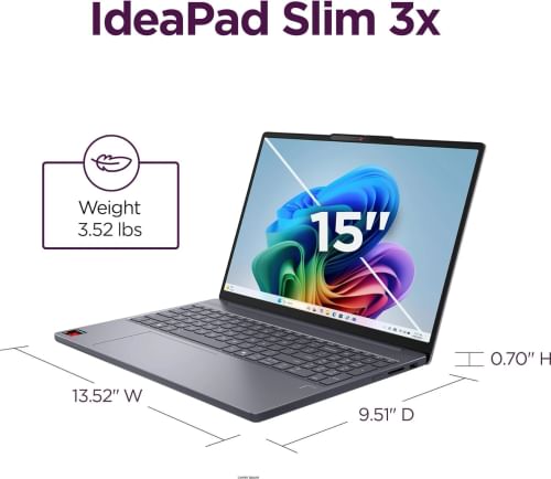 Lenovo IdeaPad Slim 3X 15Q8X10 83N30019CF Laptop