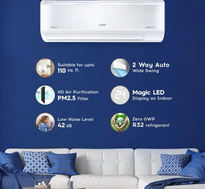Cruise CWCVBM-VQ1D123 1 Ton 3 Star 2026 Inverter Split AC