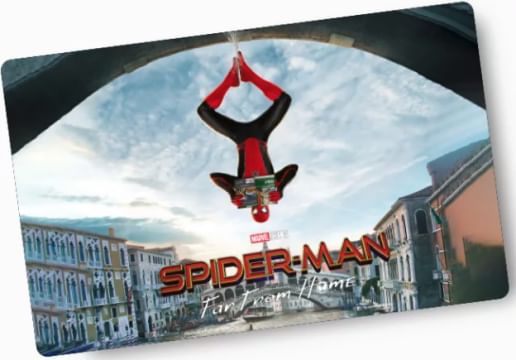 Spiderman: Far From Home Movie Voucher worth Rs. 200 @ Rs. 100