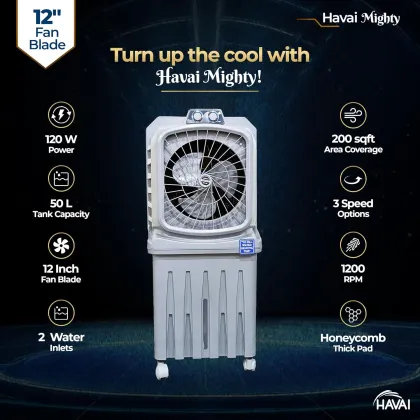 Havai Mighty 12 50 L Personal Air Cooler