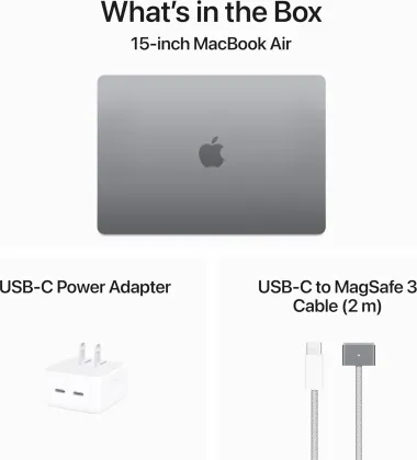 Apple MacBook Air 15 2024 Laptop (Apple M3/ 24GB/ 512GB SSD/ macOS)