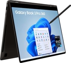 Samsung Galaxy Book 3 Pro 360 NP960QFG-KA1IN Laptop vs Apple MacBook Air 15 2023 Laptop