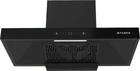 Faber Hood Sigma BLDC HC SC FL BK IN 90cm Auto Clean Wall Mounted Chimney