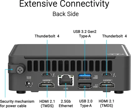 Asus NUC 15 Pro RNUC15CRKU7089CU Mini PC (Intel Core Ultra 7 255H/ 32GB/ 1TB SSD/ Win 11) - image 4