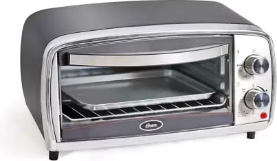 Best Buy: Oster 4-Slice Toaster Oven Stainless-Steel TSSTTVVGS1