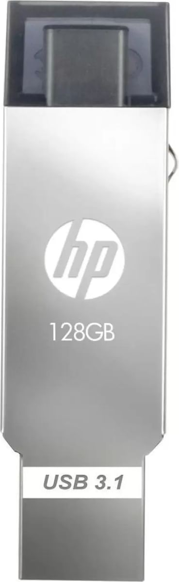 HP x306w 128GB USB 3.2 Gen 1 Pen Drive (Silver)