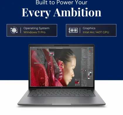 HP 14 ZBook 8 G1i C1KK0PT Mobile Workstation Laptop (Intel Core Ultra 7-255H/ 32GB/ 1TB SSD/ Win11)