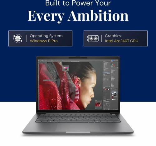 HP 14 ZBook 8 G1i C1KK0PT Mobile Workstation Laptop (Intel Core Ultra 7-255H/ 32GB/ 1TB SSD/ Win11)