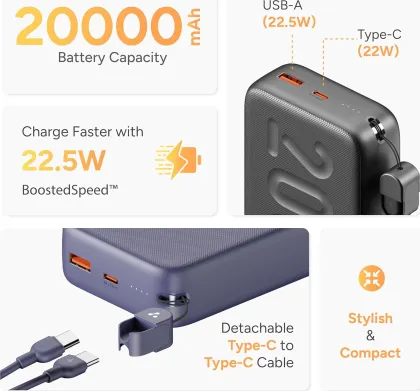 Ambrane Stylo N20 20000 mAh Power Bank - image 3