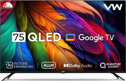 VW VW55GQ1 75 inch Ultra HD 4K Smart QLED TV