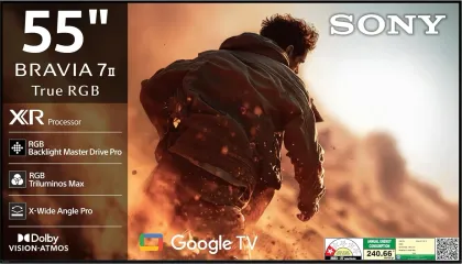 Sony Bravia 7 II 55 inch Ultra HD 4K Smart RGB LED TV (K-55XR70M2)