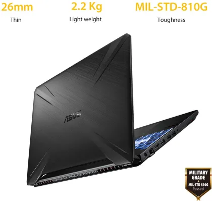 Asus TUF FX505DT-HN457T Laptop (AMD Ryzen 7/ 8GB/ 1TB 256GB SSD/ Win10/ 4GB Graph)