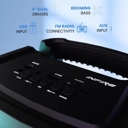 iNFiRe Tunebox 30W Bluetooth Speaker