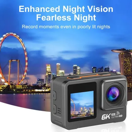 Ausek 6K 50MP Sports and Action Camera