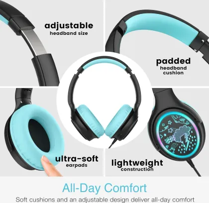 MEE Audio KidJamz KJ65U Type-C Wired Headphones