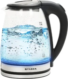 Faber FK 1.8L GL BK Electric Glass Kettle