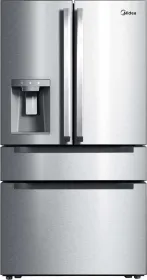 Midea MRQ22D7AST 22 Cu Ft French Door Refrigerator