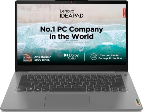 Lenovo IdeaPad Slim 3 82KU024GIN Laptop (AMD Ryzen 7 5700U/ 16GB/ 512GB SSD/ Win11 Home)